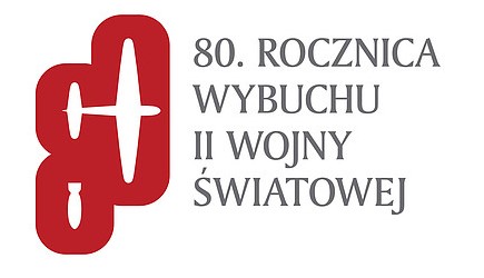 logo 80 rocznicy wybuchu II wojny światowej
